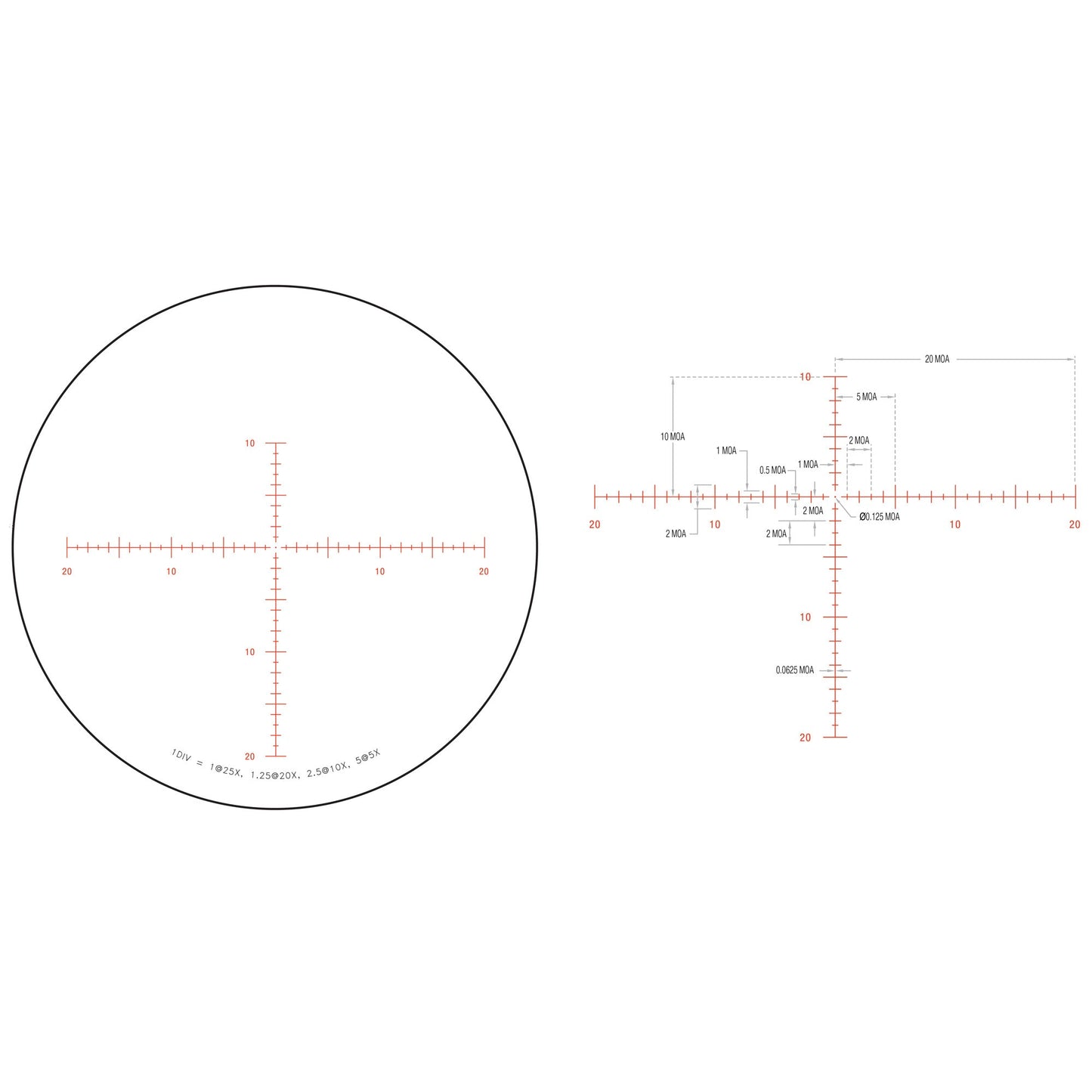 Trijicon Tenmile Hx 5-25x50 Sfp Moa