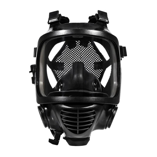 MIRA Safety CM-6M Tactical Gas Mask - Includes Pre-installed Hydration System & Canteen | Full-Face Respirator for CBRN Defense