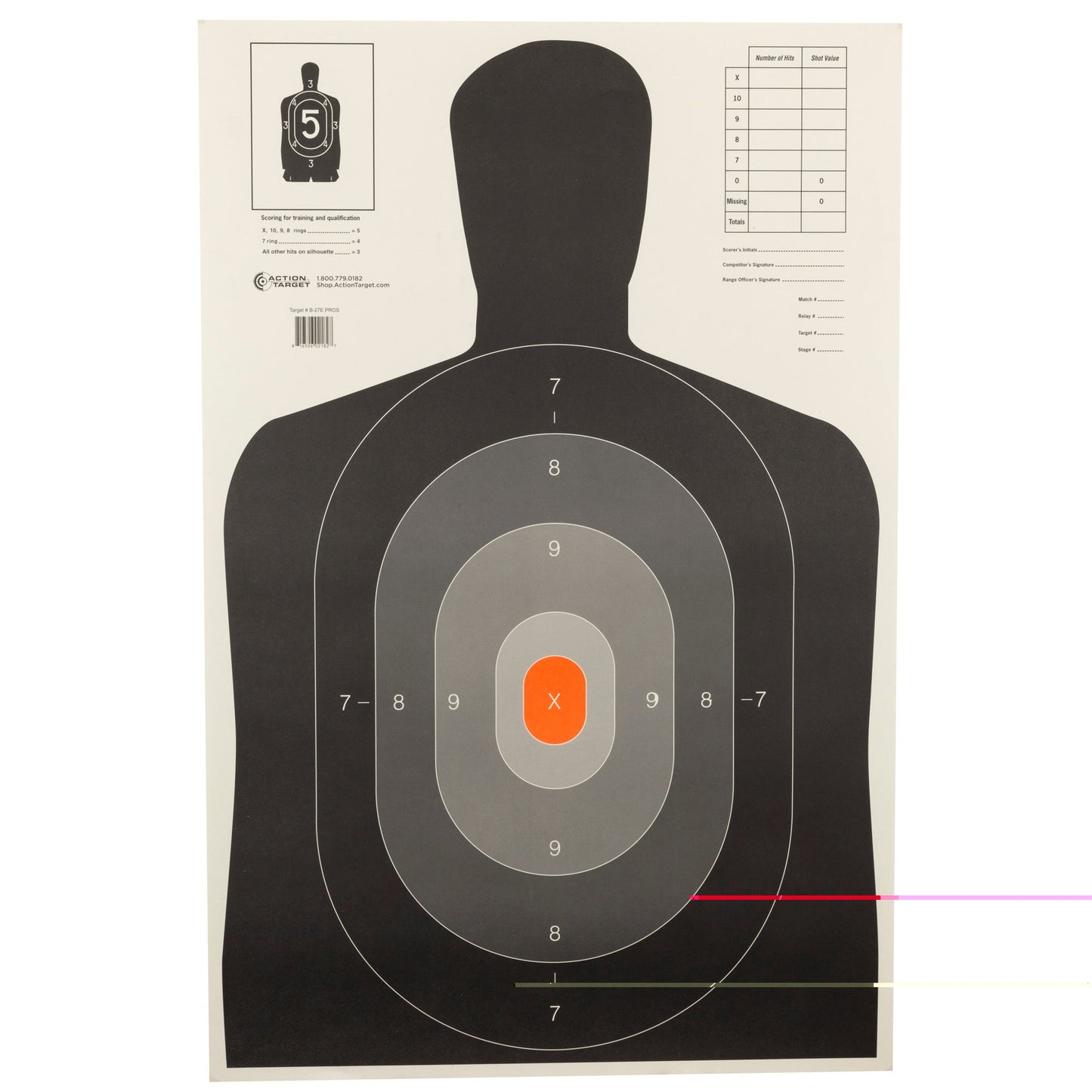 Action Tgt B27e 100pk