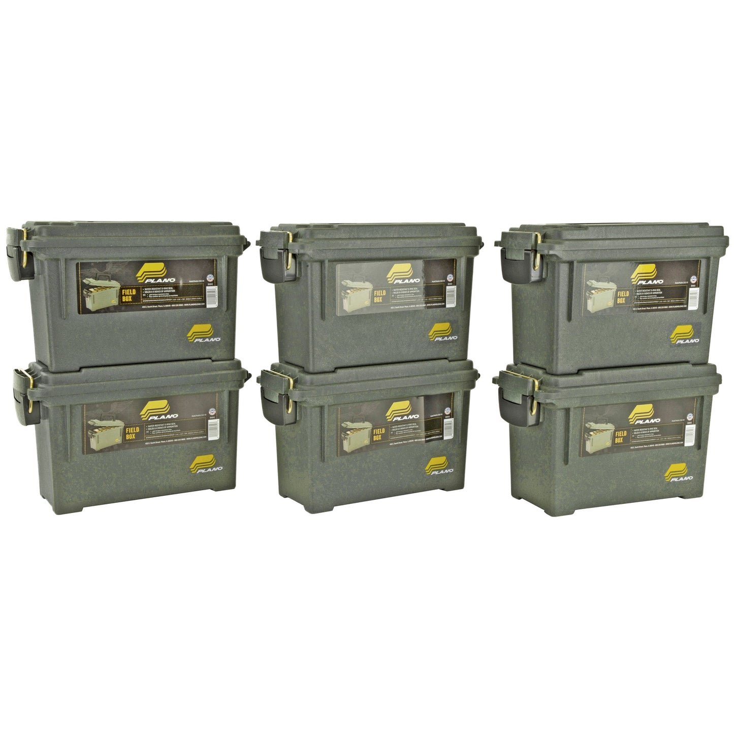 Plano Elem Prf Ammo Box Odg Fld 6pk