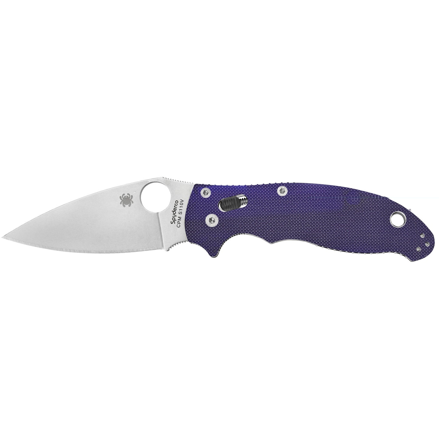 Spyderco Manix 2 G-10 Dark Bl 3.375