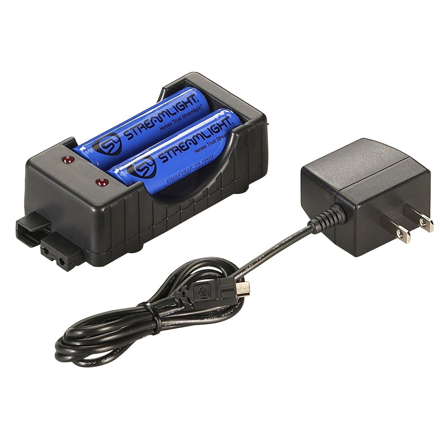 Strmlght 18650 Charger Kit 120v W/ba