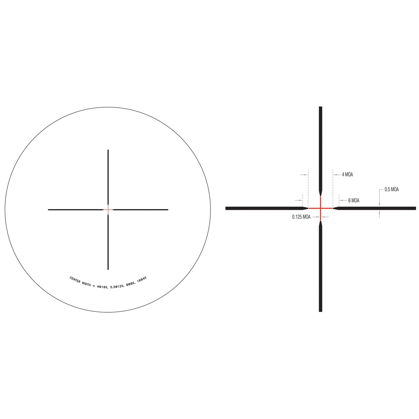 Trijicon Credo Hx 4-16x50 Sfp Std