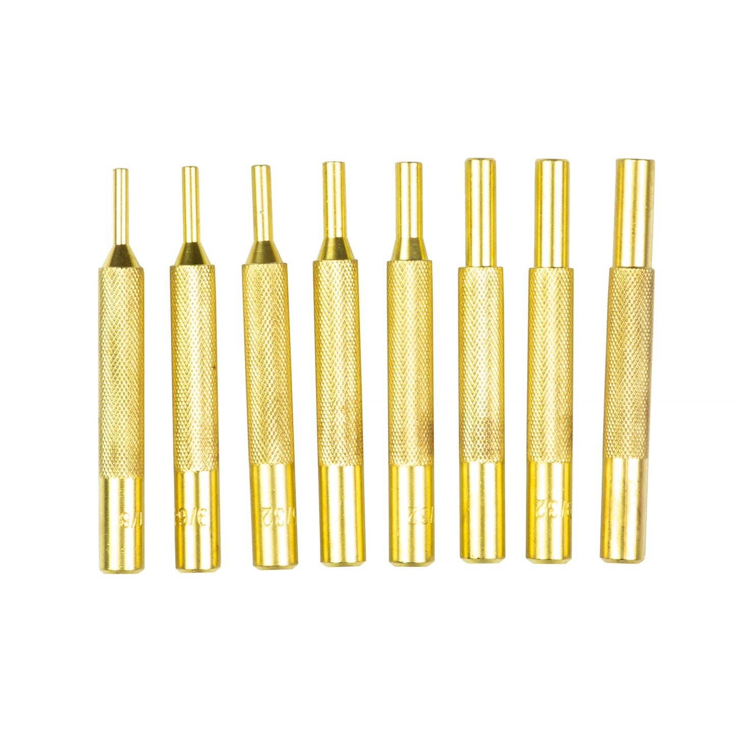 Wheeler Brass Punch Set 8 Piece