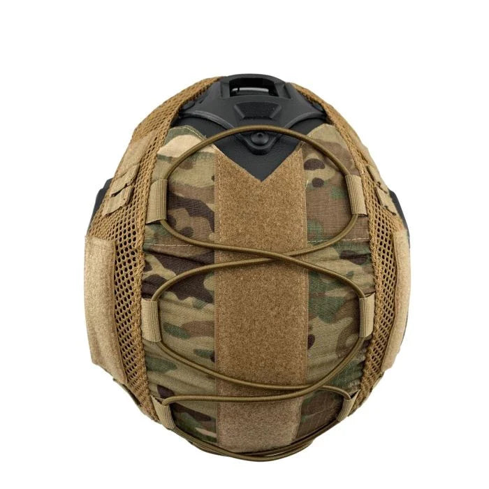 Guard Dog Tactical Level IIIa Ballistic Helmet - Universal Fit | 3.5 Lbs/Per | Black | Multicam Cover