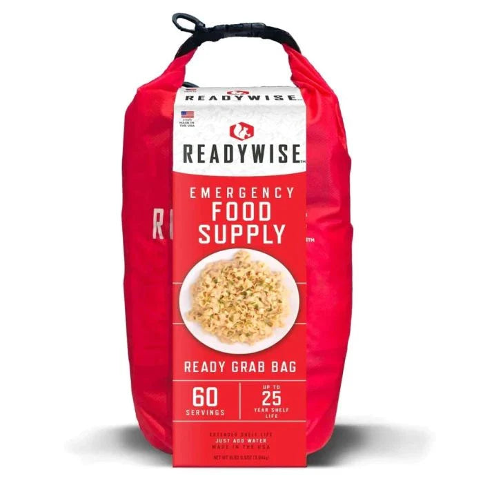 ReadyWise 60 Serving Emergency Food Supply Ready Grab Bag