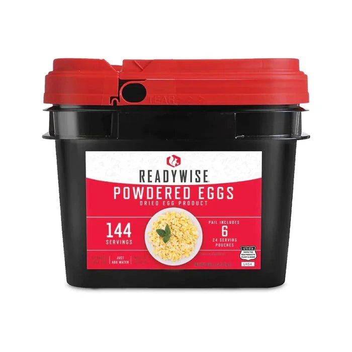 ReadyWise 144 Serving Freeze Dried Eggs Bucket