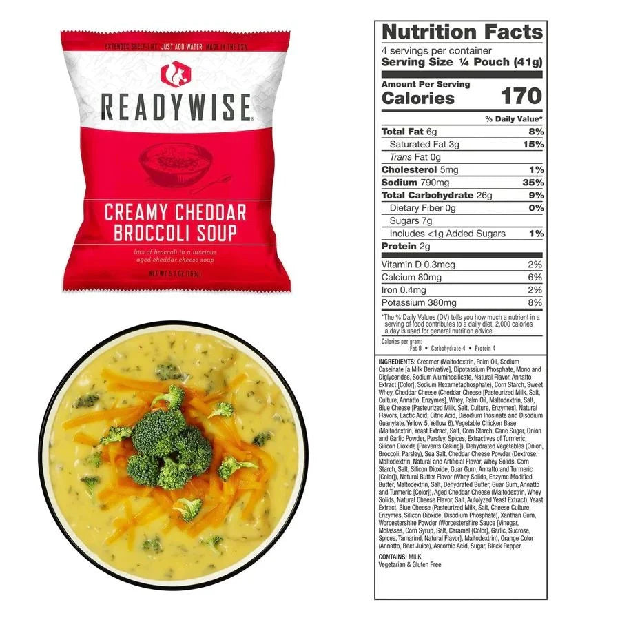 ReadyWise 48 Serving Emergency Soup Bucket